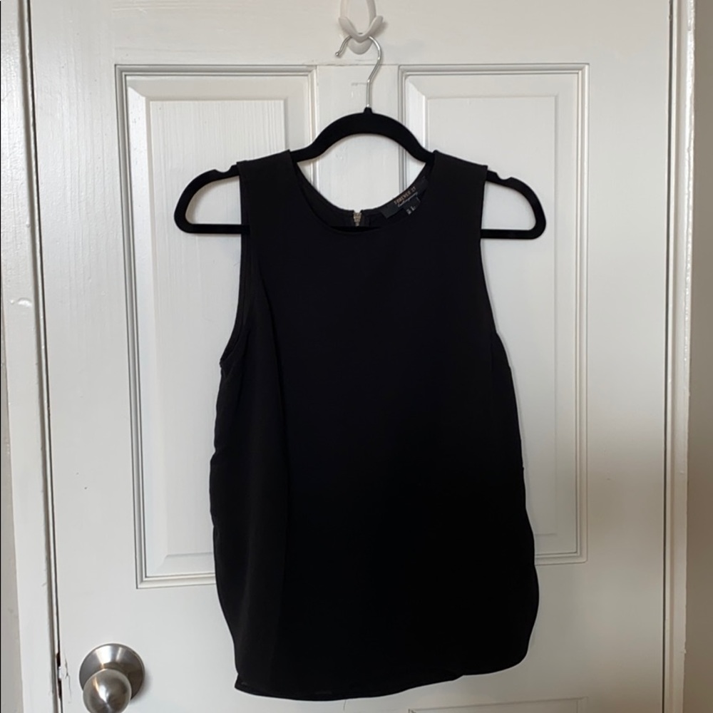 Thick strap business casual tank top
